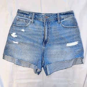 hollister denim shorts